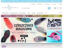 Tablet Screenshot of fitnesstrening.pl